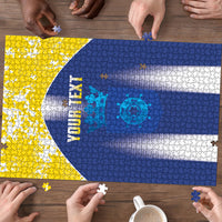 Bonaire Football 2026 Custom Puzzle Coat Of Arms Sporty Style