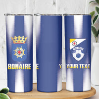 Bonaire Football 2026 Custom Skinny Tumbler Coat Of Arms Sporty Style