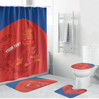 Cayman Islands Football 2026 Custom Bathroom Set Sea Turtle Coat Of Arms Style