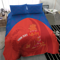 Cayman Islands Football 2026 Custom Bedding Set Sea Turtle Coat Of Arms Style