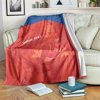 Cayman Islands Football 2026 Custom Blanket Sea Turtle Coat Of Arms Style