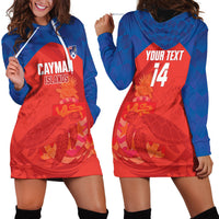 Cayman Islands Football 2026 Custom Hoodie Dress Sea Turtle Coat Of Arms Style