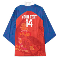 Cayman Islands Football 2026 Custom Kimono Sea Turtle Coat Of Arms Style