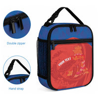 Cayman Islands Football 2026 Custom Lunch Bag Sea Turtle Coat Of Arms Style