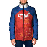 Cayman Islands Football 2026 Custom Padded Jacket Sea Turtle Coat Of Arms Style