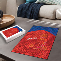Cayman Islands Football 2026 Custom Puzzle Sea Turtle Coat Of Arms Style