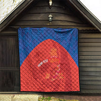 Cayman Islands Football 2026 Custom Quilt Sea Turtle Coat Of Arms Style