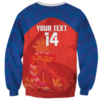 Cayman Islands Football 2026 Custom Sweatshirt Sea Turtle Coat Of Arms Style