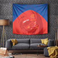 Cayman Islands Football 2026 Custom Tapestry Sea Turtle Coat Of Arms Style
