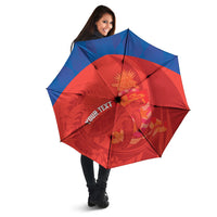 Cayman Islands Football 2026 Custom Umbrella Sea Turtle Coat Of Arms Style