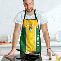 Dominica Football 2026 Custom Apron Sisserou Parrot Madras Pattern
