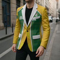 Dominica Football 2026 Custom Blazer Sisserou Parrot Madras Pattern