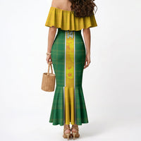 Dominica Football 2026 Custom Mermaid Dress Sisserou Parrot Madras Pattern