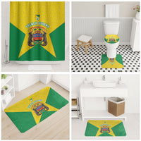 French Guiana Football 2026 Bathroom Set Allez Les Yana Dokos