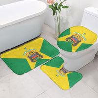 French Guiana Football 2026 Bathroom Set Allez Les Yana Dokos