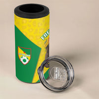 French Guiana Football 2026 Custom 4 in 1 Can Cooler Tumbler Allez Les Yana Dokos
