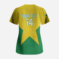 French Guiana Football 2026 Custom Scrub Top Allez Les Yana Dokos