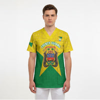 French Guiana Football 2026 Custom Scrub Top Allez Les Yana Dokos