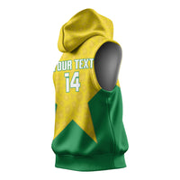 French Guiana Football 2026 Custom Sleeveless Hoodie Allez Les Yana Dokos