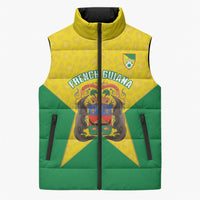French Guiana Football 2026 Custom Sleeveless Puffer Jacket Allez Les Yana Dokos
