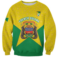 French Guiana Football 2026 Custom Sweatshirt Allez Les Yana Dokos