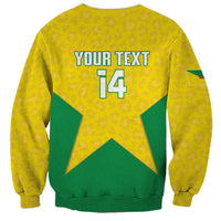 French Guiana Football 2026 Custom Sweatshirt Allez Les Yana Dokos