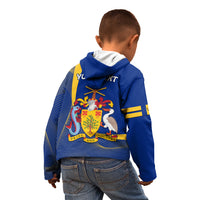 Personalised Barbados Independence Day Kid Hoodie 30 November Happy Anniversary Barbadian - Wonder Print Shop