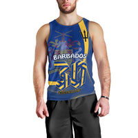 Personalised Barbados Independence Day Men Tank Top 30 November Happy Anniversary Barbadian - Wonder Print Shop