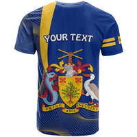 Personalised Barbados Independence Day T Shirt 30 November Happy Anniversary Barbadian - Wonder Print Shop
