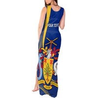 Personalised Barbados Independence Day Tank Maxi Dress 30 November Happy Anniversary Barbadian - Wonder Print Shop