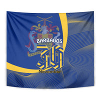 Barbados Independence Day Tapestry 30 November Happy Anniversary Barbadian - Wonder Print Shop