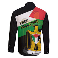 Free Palestine Family Matching Off Shoulder Maxi Dress and Hawaiian Shirt Coat Of Arms Mix Flag Style - Wonder Print Shop
