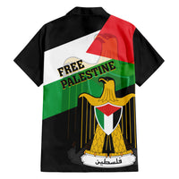 Free Palestine Hawaiian Shirt Coat Of Arms Mix Flag Style - Wonder Print Shop