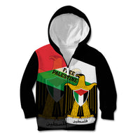Free Palestine Kid Hoodie Coat Of Arms Mix Flag Style - Wonder Print Shop