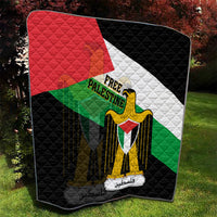 Free Palestine Quilt Coat Of Arms Mix Flag Style - Wonder Print Shop