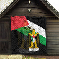 Free Palestine Quilt Coat Of Arms Mix Flag Style - Wonder Print Shop