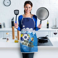 Personalized Curacao Football Apron First-ever World Cup Ride The Blue Wave - Wonder Print Shop