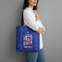 Personalized Haiti Football Tote Bag Les Grenadiers Made History Once Again Blue Color - Wonder Print Shop