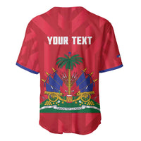 Personalized Haiti Football Baseball Jersey Les Grenadiers Made History Once Again Red Color - Wonder Print Shop