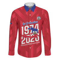 Personalized Haiti Football Family Matching Summer Maxi Dress and Hawaiian Shirt Les Grenadiers Made History Once Again Red Color - Wonder Print Shop