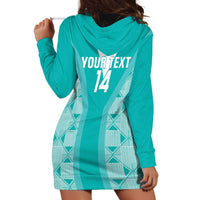 Custom South Africa Rugby Hoodie Dress Go Champions Springboks - Teal Version - Wonder Print Shop