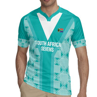 Custom South Africa Rugby Rugby Jersey Go Champions Springboks - Teal Version - Wonder Print Shop
