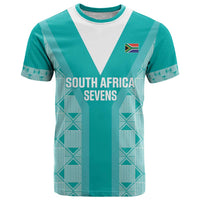 Custom South Africa Rugby T Shirt Go Champions Springboks - Teal Version - Wonder Print Shop