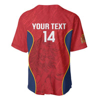 Custom Spain Rugby Baseball Jersey Go Champions Lions - Wonder Print Shop