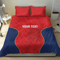 Custom Spain Rugby Bedding Set Go Champions Lions - Wonder Print Shop