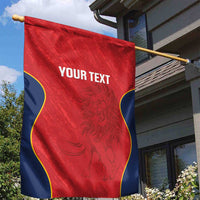 Custom Spain Rugby Garden Flag Go Champions Lions - Wonder Print Shop