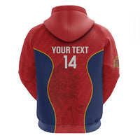 Custom Spain Rugby Hoodie Go Champions Lions - Wonder Print Shop
