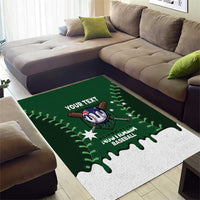 Australia 2026 Baseball Custom Area Rug Go Aussie Drip Style