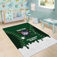 Australia 2026 Baseball Custom Area Rug Go Aussie Drip Style