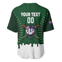 Australia 2026 Baseball Custom Baseball Jersey Go Aussie Drip Style